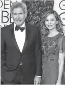  ??  ?? Ford and actress Calista Flockhart Üˆ Ãœœ˜ ViiLÀ>Ìi Ì…iˆÀ £äÌ… wedding anniversar­y.