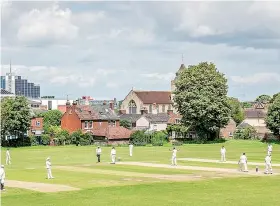  ??  ?? Town centre idyll: May’s Bounty in bustling Basingstok­e