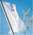 ?? FOTO: DPA ?? Flagge mit dem Logo der EnBW Energie Baden-Württember­g.