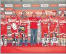  ??  ?? El equipo Himoinsa para el Rally Dakar 2017