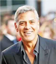  ??  ?? Director Clooney attends a news conference to promote the film ‘Suburbicon’ at the Toronto Internatio­nal Film Festival recently. — Reuters file photo