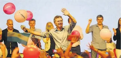  ?? ( DYN) ?? Macri. Uno de sus desafíos será consolidar a la coalición Cambiemos en un contexto de euforia.