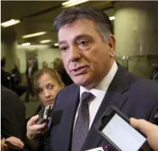  ?? FRED CHARTRAND/THE CANADIAN PRESS FILE PHOTO ?? Ontario Finance Minister Charles Sousa insists the government remains on track to eliminate the province’s $7.5-billion deficit within two years.