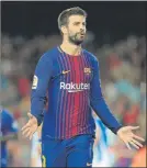  ??  ?? Gerard Piqué, otro mito culé FOTO: PEP MORATA