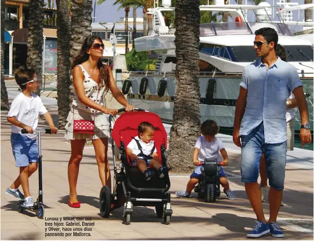 Lorena Bernal con los hombres de su vida - PressReader