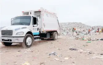  ?? CORTESÍA: MUNICIPIO ?? Relleno sanitario está por llenarse