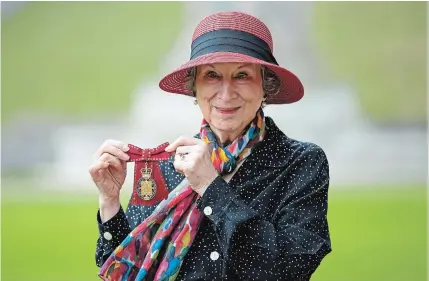  ?? WPA POOL GETTY IMAGES ?? Queen Elizabeth has named Margaret Atwood a member of the Order of the Companions of Honour for her services to literature.