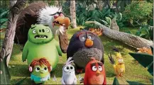  ?? SONY PICTURES ?? “The Angry Birds Movie 2,” a gumball-bright sequel to 2016’s gamebased spinoff, is another unexpected pleasure.