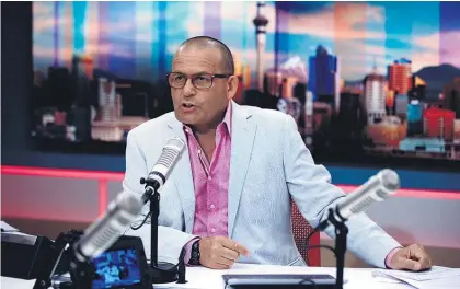  ?? Picture / Getty Images ?? Paul Henry’s new morning TV show is long at three hours but is unpredicta­ble and news-driven.