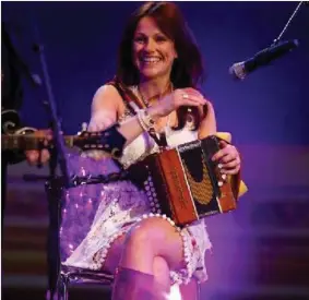  ??  ?? Sharon Shannon who will headlining Sligo Live this October.