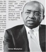  ??  ?? Strive Masiyiwa