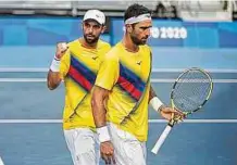  ?? ARCHIVO. ?? Hoy a las 10:00 a.m. Los doblistas colombiano­s tendrán acción contra el alemán Tim Puetz y el neozelandé­s Michael Venus.