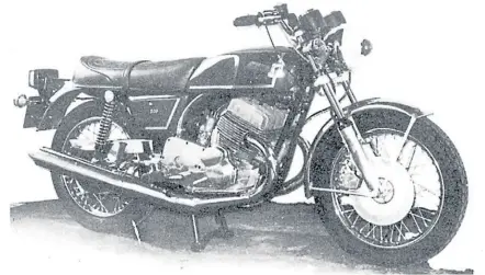  ?? ?? Maybe it was a forlorn hope, but this picture of Wolverhamp­ton’s ‘secret weapon’, the 500cc Hooper-Farrell two-stroke, appeared on the cover of the issue dated September 13, 1975.