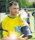  ?? ?? Martin during his time at Herne Bay FC