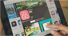  ?? | JOHN MACDOUGALL/ AFP/ GETTY IMAGES ?? The City Council has approved new regulation­s for Airbnb and other “home- sharing” services.