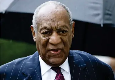  ?? (AP Photo/Matt Rourke, File) ?? FILE - Bill Cosby arrives for a sentencing hearing following his sexual assault conviction at the Montgomery County Courthouse in Norristown Pa., on Sept. 25, 2018. Eleven months after he was freed from prison, 85-year-old Cosby will again be the defendant in a sexual assault proceeding, this time a civil case in California. Judy Huth, who is now 64, alleges that in 1975 when she was 16, Cosby sexually assaulted her at the Playboy Mansion.