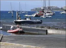  ?? The Maui News MATTHEW THAYER
photo ?? Boats use the Mala Wharf and Ramp on Oct. 8.