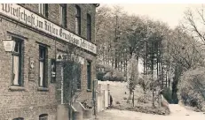  ?? ?? Die Gaststätte „Im kühlen Grunde“, im Düsseltal, wurde 1905 gegründet.