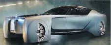  ??  ?? Luxury automaker Rolls-Royce knows the future is battery-powered.