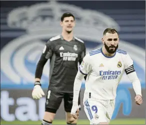  ?? FOTO: SIRVENT ?? Courtois y Benzema, de nuevo decisivos junto a Vinicius