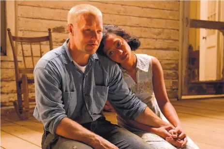  ?? COURTESY OF FOCUS FEATURES/BEN ROTHSTEIN ?? Joel Edgerton and Ruth Negga are stirring up Oscar buzz with their roles in “Loving.”