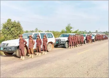  ?? CMAC ?? CMAC demining teams prepare for operations under the ‘Mine-Free Cambodia 2025’ project.