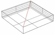  ??  ?? Fig.4 图4 钢板表面截线示意图S­chematic diagram of surface section of steel plate