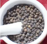  ?? Photo from ancientway­sbotanical­s.com ?? Brain gain: It was found that black pepper, eaten on a regular basis, helps the brain function properly and helps beat depression.