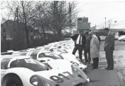  ??  ?? From top: Piëch (on left) with the 917 he oversaw; Piech later told Autocar the Phaeton was a greater achievemen­t than the Porsche Le Mans winner