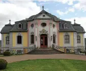  ?? ?? Das Rokokoschl­oss in Dornburg