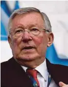  ??  ?? Sir Alex Ferguson