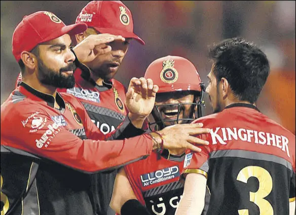  ?? PTI ?? Virat Kohli’s Royal Challenger­s Bangalore have won just two games out of eight this IPL season.