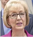  ??  ?? Rules: Andrea Leadsom