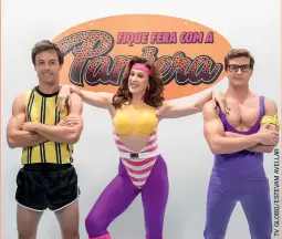  ??  ?? PANTERA Em cena de Verão 90 com Kayky Brito e Klebber Toledo