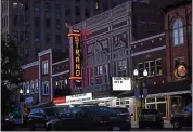  ?? MARK CAVITT — MEDIANEWS GROUP ?? The Flagstar Strand Theatre of the Performing Arts in downtown Pontiac.