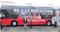  ??  ?? Acto. Antonio Taveras Guzmán encabezó un acto para lanzar su propuesta en contra de la reelección.