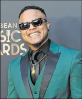  ?? Arturo Holmes Tribune News Service ?? Singer Ricardo Drue attends the inaugural Caribbean Music Awards at Kings Theatre on Aug. 31 in New York.