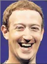  ??  ?? MARK ZUCKERBERG