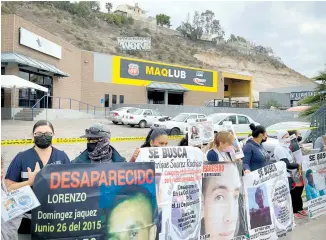  ?? JOSÉ LUIS CAMARILLO ?? Para las familias del estado, una caravana significa “Esperanza”