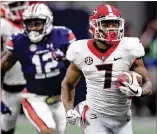  ?? CURTIS COMPTON / CCOMPTON@AJC.COM ?? Running back D’Andre Swift will be counted on heavily Saturday when Georgia takes on Auburn.