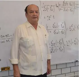  ?? ESPECIAL ?? Alejandro Palma Almendra, académico del Ifuap.