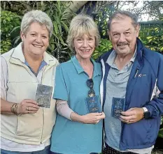  ?? Picture: SUPPLIED ?? TOP BOWLERS: The tabs in winners who won the Niche meal vouchers are from left to right, Judy Alexander, Linda May and Ossie Harbrecht.