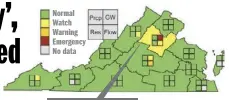  ??  ?? Northern Piedmont region (including Rappahanno­ck)