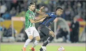  ?? FOTO: EFE ?? Sebastián Pérez pudo ir al Barça Juega de mediocentr­o y es titular con Colombia