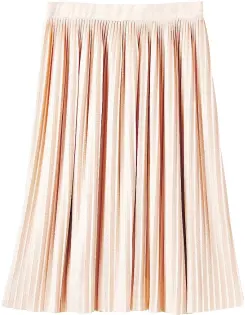  ??  ?? Jacqueline De Yong pleated skirt, $25 at Sears.