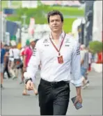  ??  ?? Toto Wolff, jefe de Mercedes.