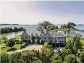  ?? ?? The house at 545 Indian Field Road in Greenwich has hit the market at $51,995,000