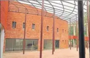  ?? HT FILE ?? The new museum at Khatkar Kalan village, the native village of Shaheed Bhagat Singh in SBS Nagar. Officials say constructi­on work on the building is complete, but installati­on of artworks in the galleries is yet to start.