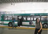  ?? Josie Norris / The Chronicle 2019 ?? Passengers on AC Transit buses will get a free ride for the duration of the coronaviru­s pandemic to help ensure the safety of the drivers as well as the riders.