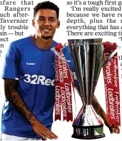  ??  ?? TROPHY HUNTER: James Tavernier